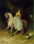 De Dreux Alfred Horsewoman Amazon  - Hermitage